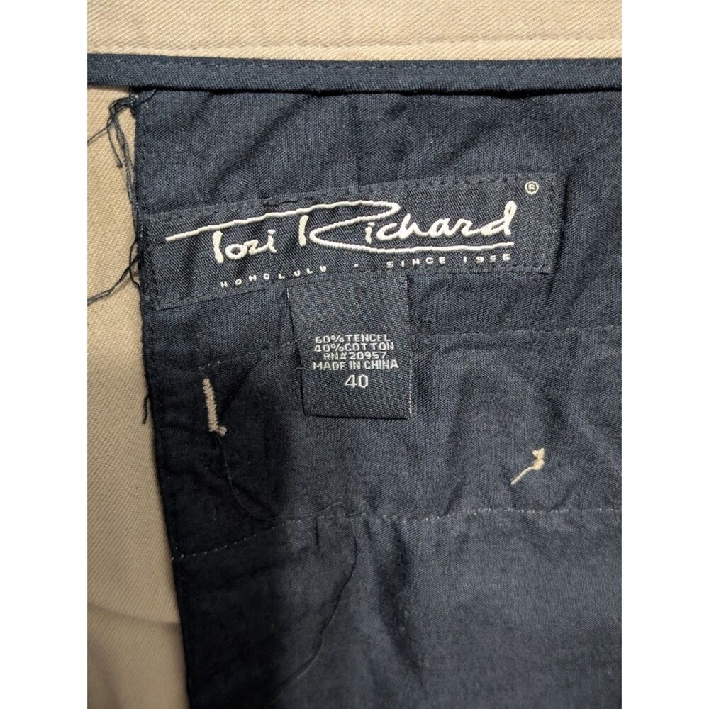 Tori Richard Casual Shorts Tan & Beige Bundle Men's Size 40 Lot of 2 - Picture 8 of 15